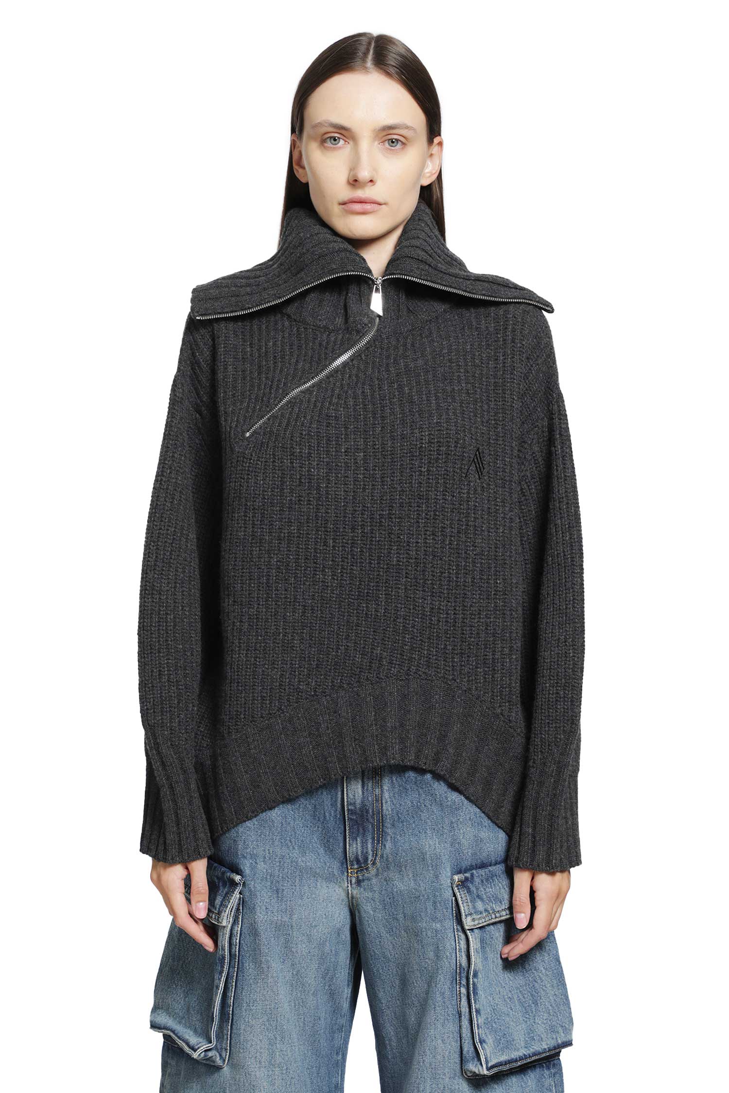 The Attico Wool Cashmere Sweater, view 2