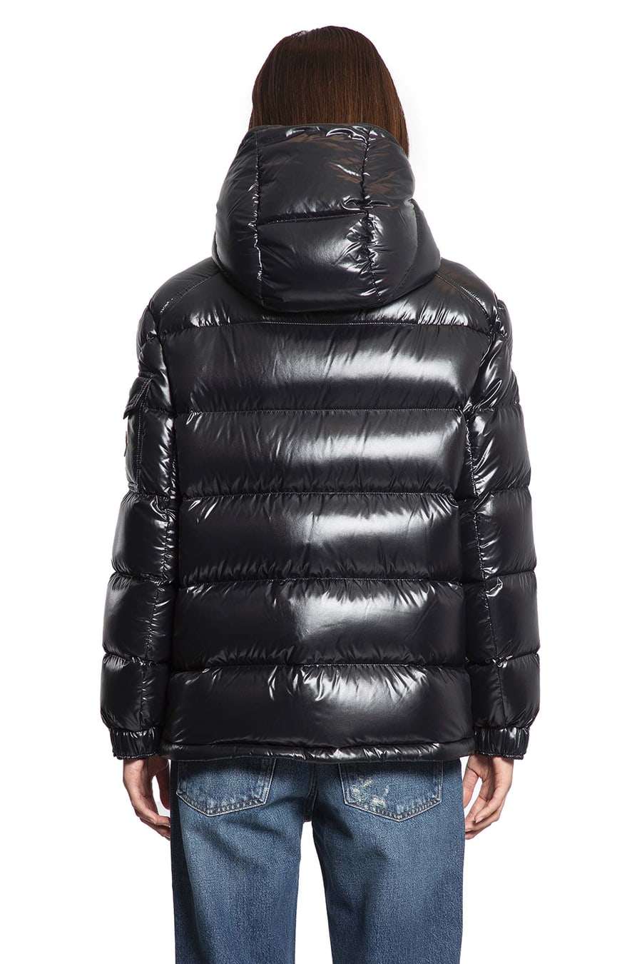 Moncler Maire Short Down Jacket, view 4