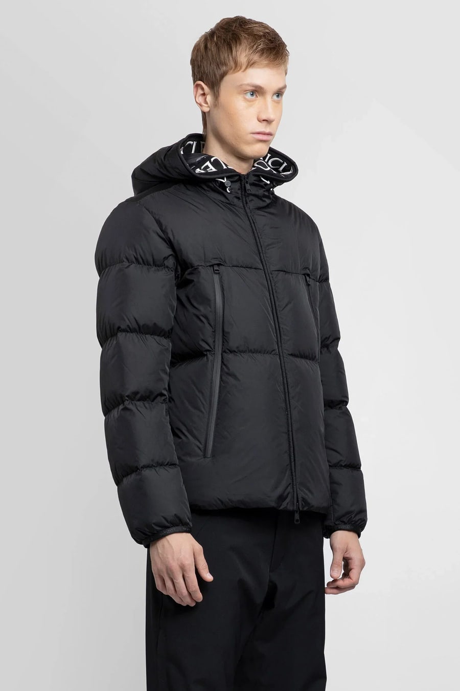 Moncler MONCLER MAN BLACK JACKETS, view 2