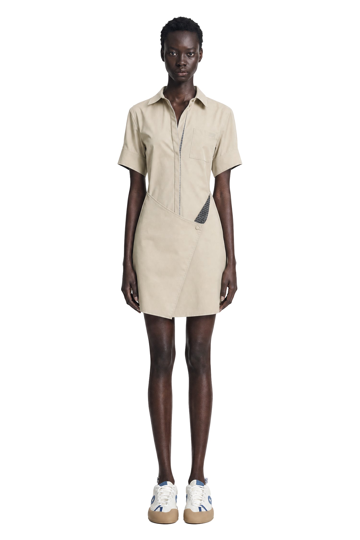 Loewe Dress in Cotton and Silk, view 2