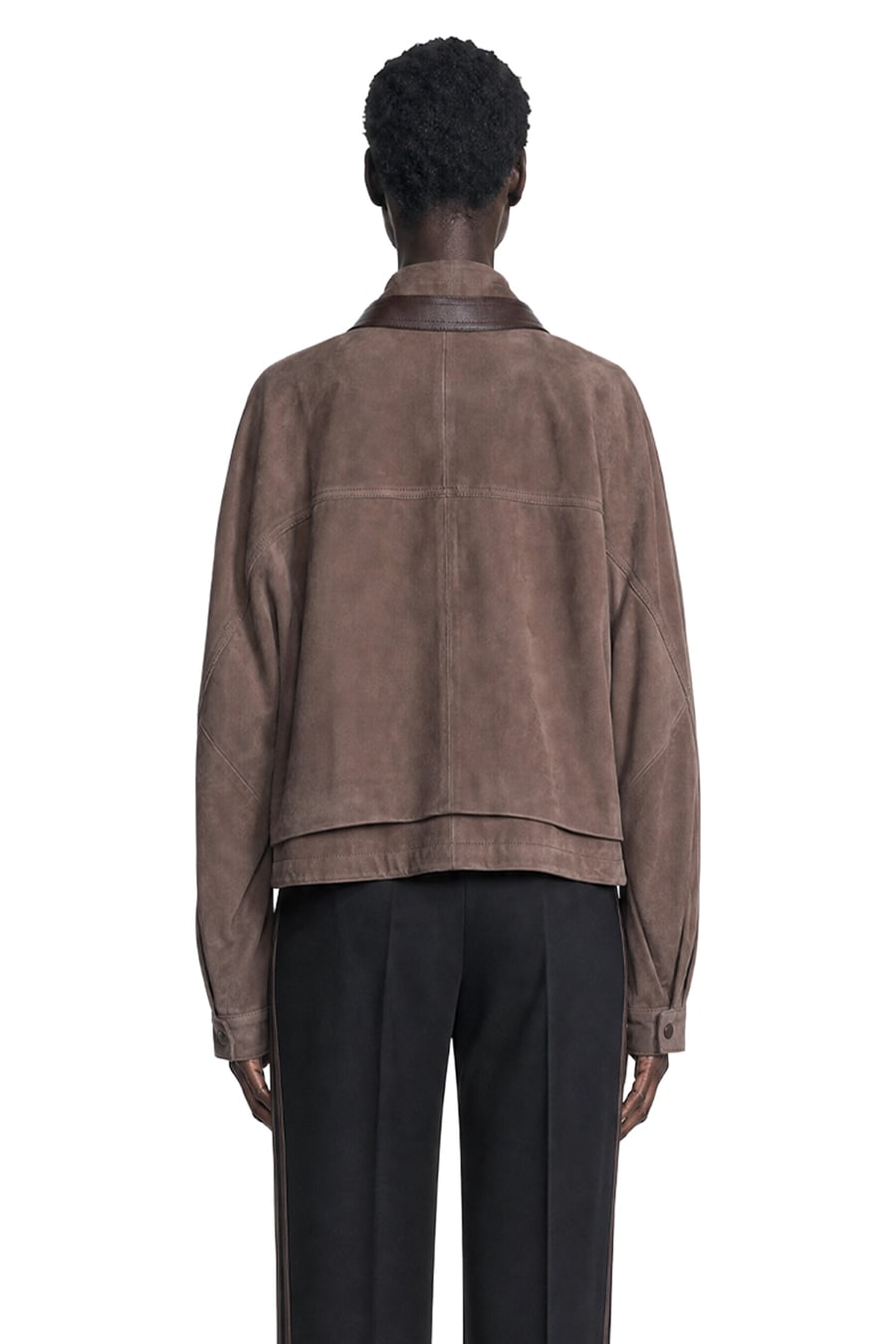 Loewe Jacket in Suede Goatskin, view 3