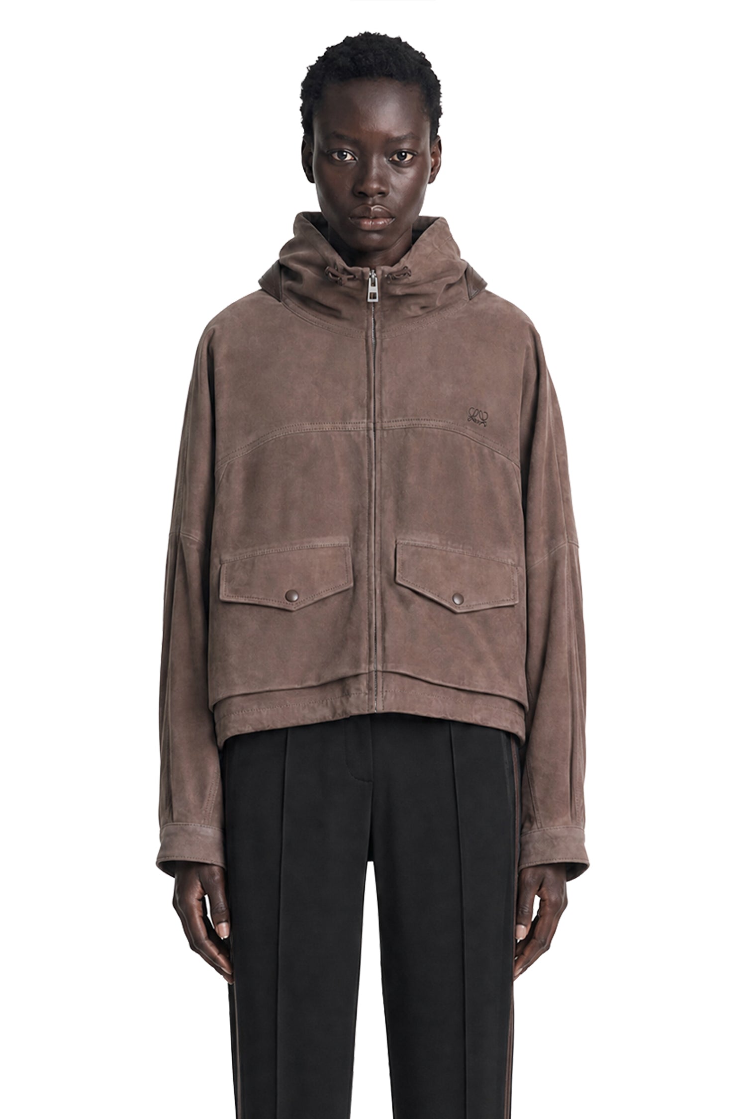 Loewe Jacket in Suede Goatskin