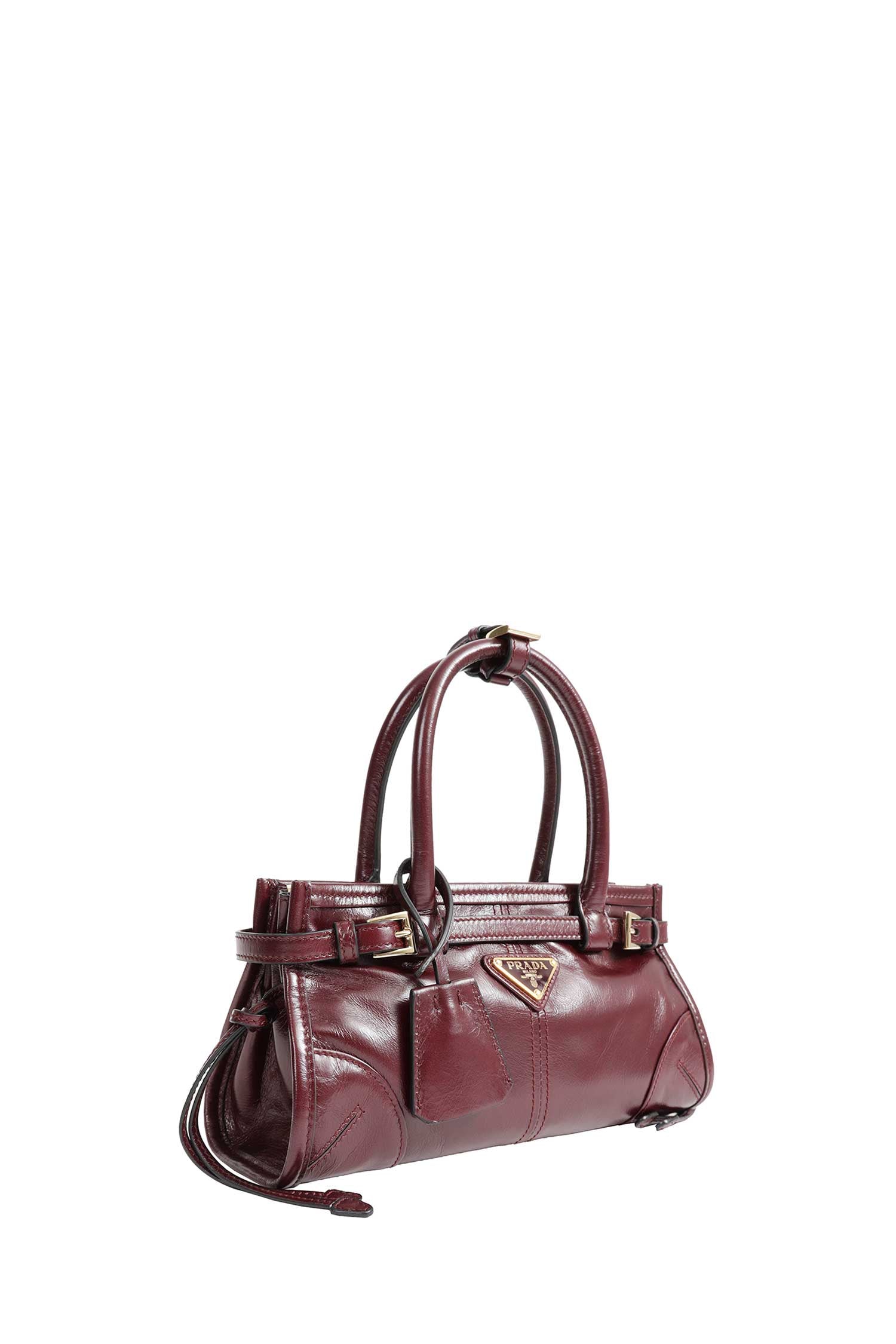 Prada Bonnie Leather Mini Bag, view 2