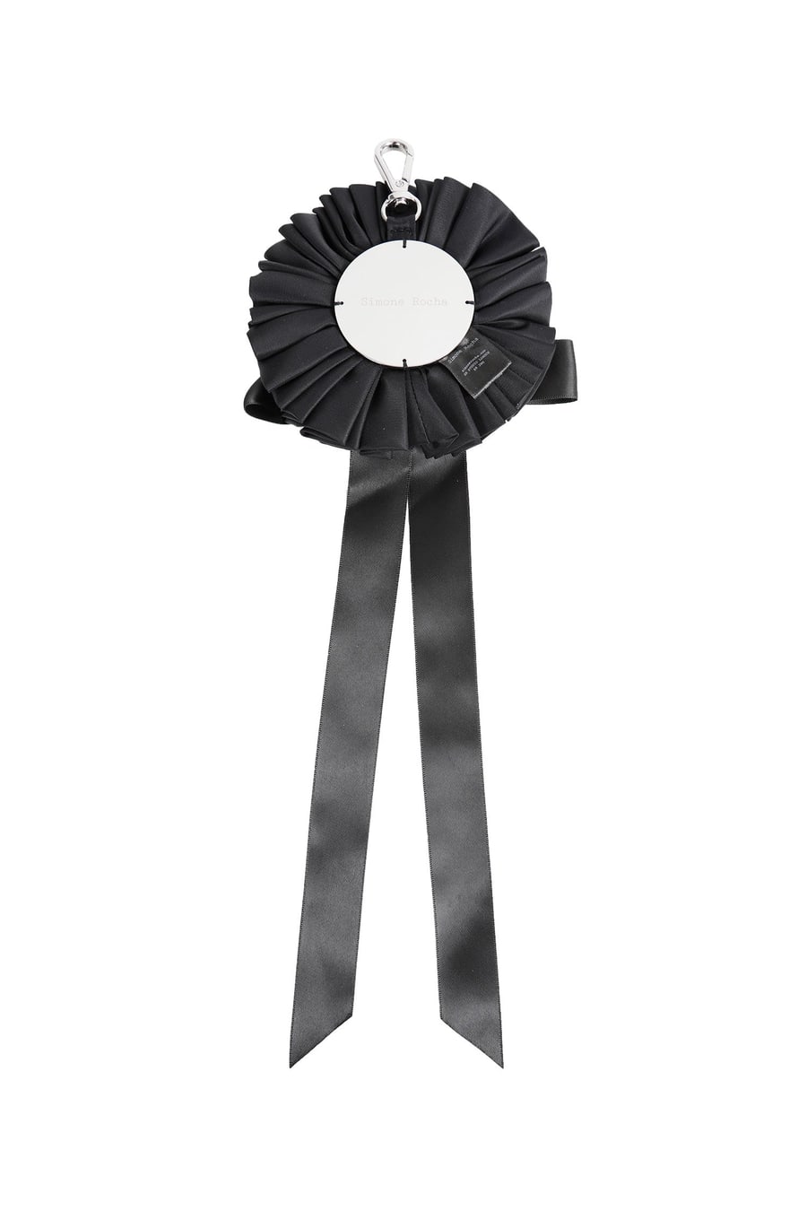 SIMONE ROCHA Embellished Ribbon Rosette Bag Charm, view 3