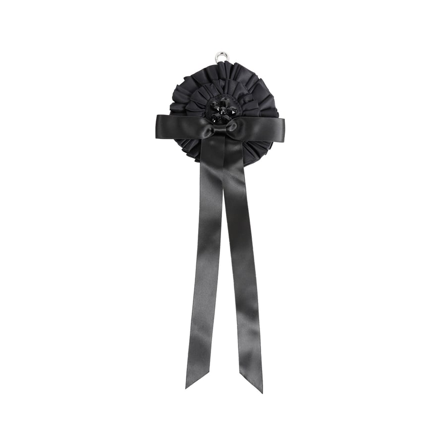 SIMONE ROCHA Embellished Ribbon Rosette Bag Charm, view 4