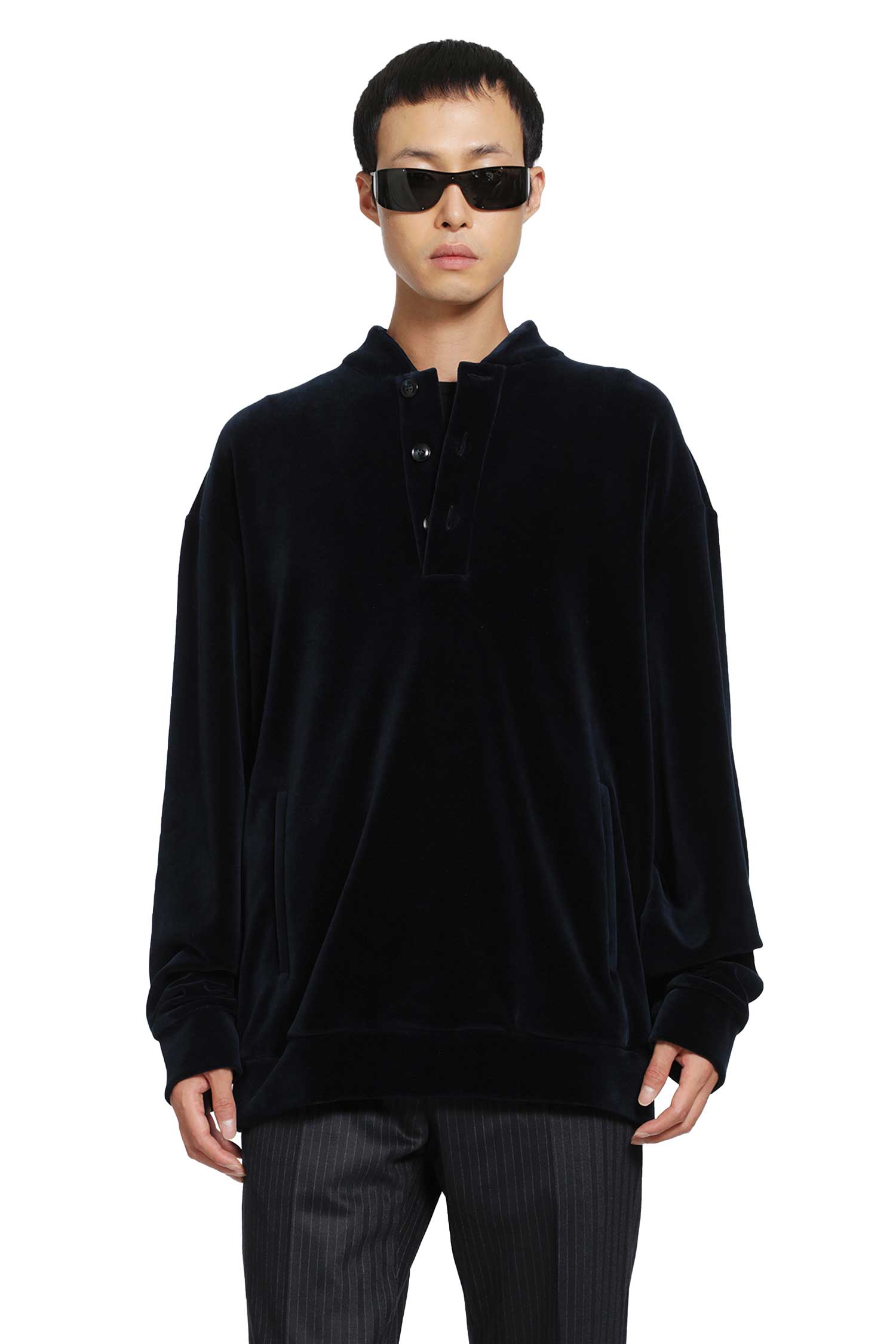 Giorgio Armani Velvet Polo Shirt