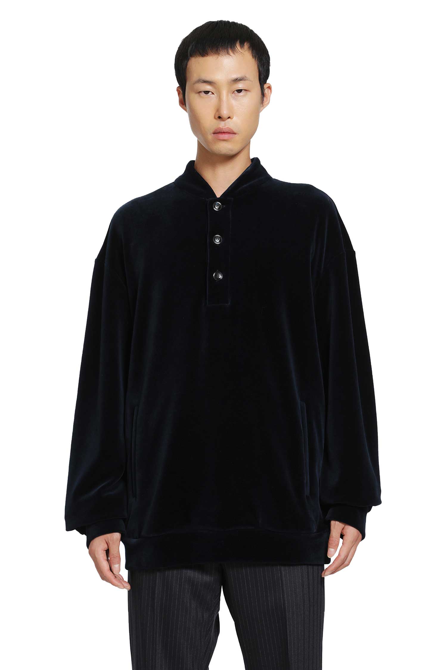 Giorgio Armani Velvet Polo Shirt, view 2