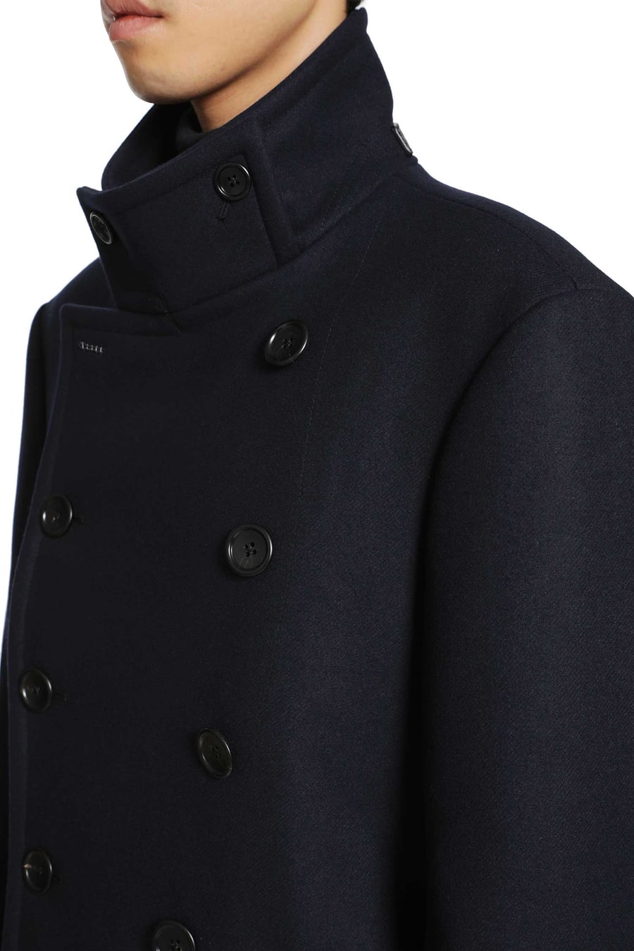 Tom Ford Japanese Wool Twill Military Coat, view 5
