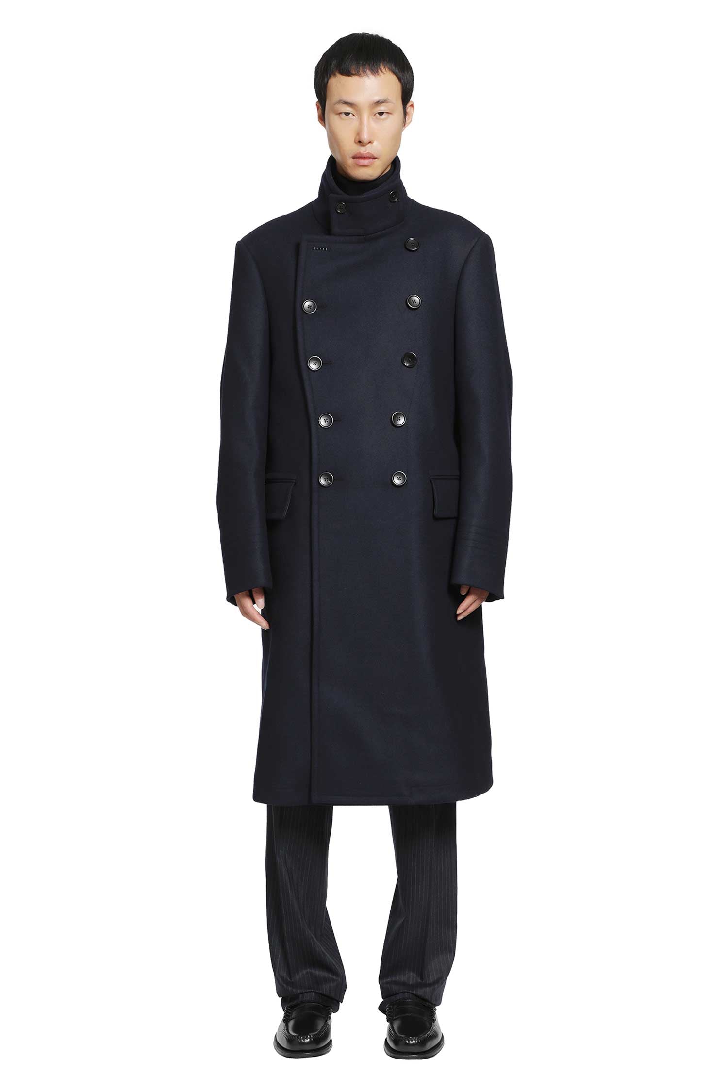 Tom Ford Japanese Wool Twill Military Coat