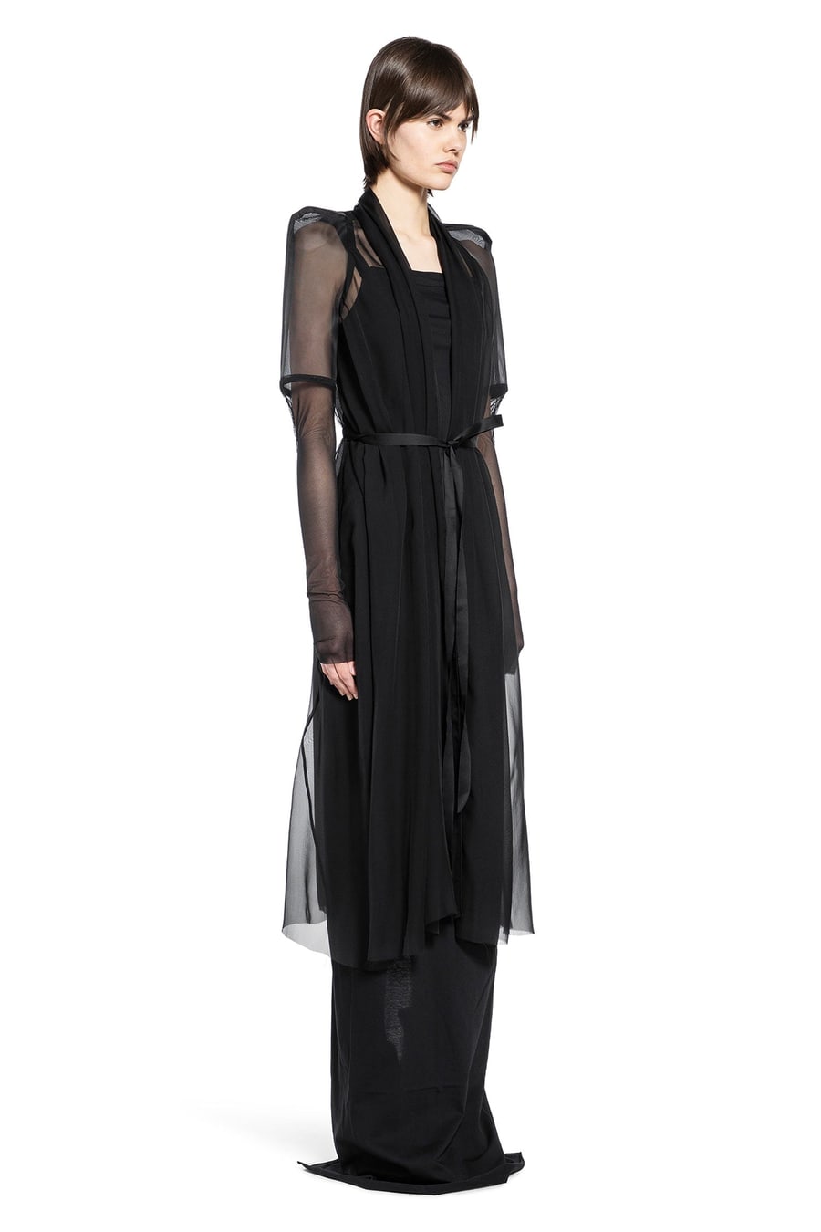 Rick Owens Temple Metro Coat, view 3