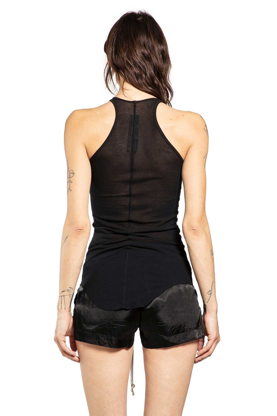Rick Owens Temple Basic Rib Tank, view 4