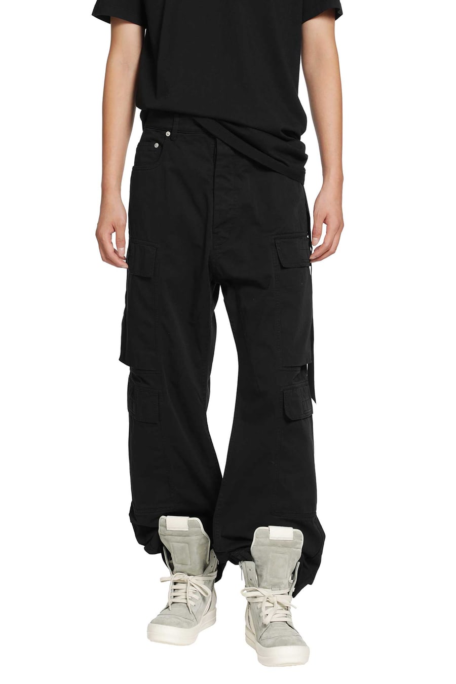 Rick Owens DRKSHDW Tower Double Cargo Jeans in Cotton Twill