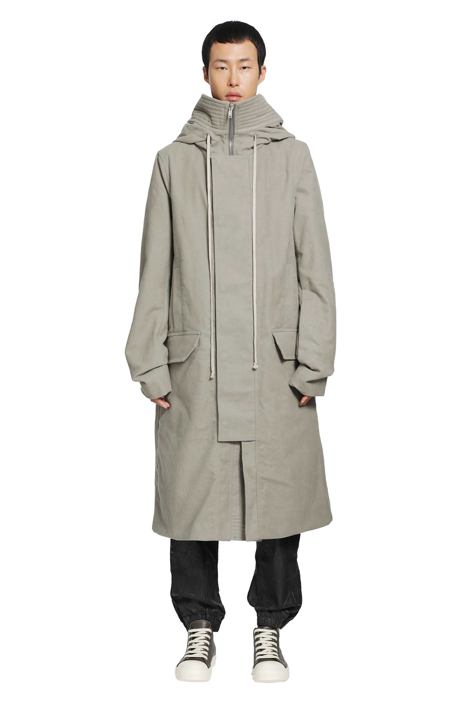 Rick Owens Tower Megaparka in Brushed Twill