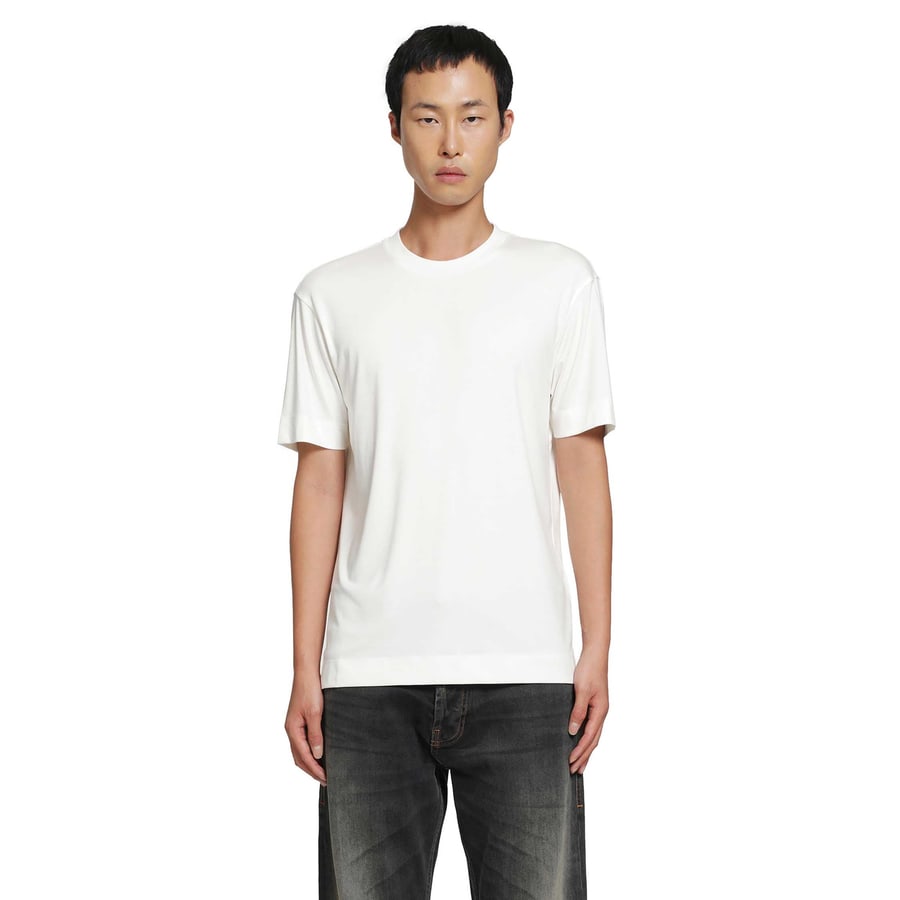 Emporio Armani Stretch Silk Modal T-Shirt, view 6