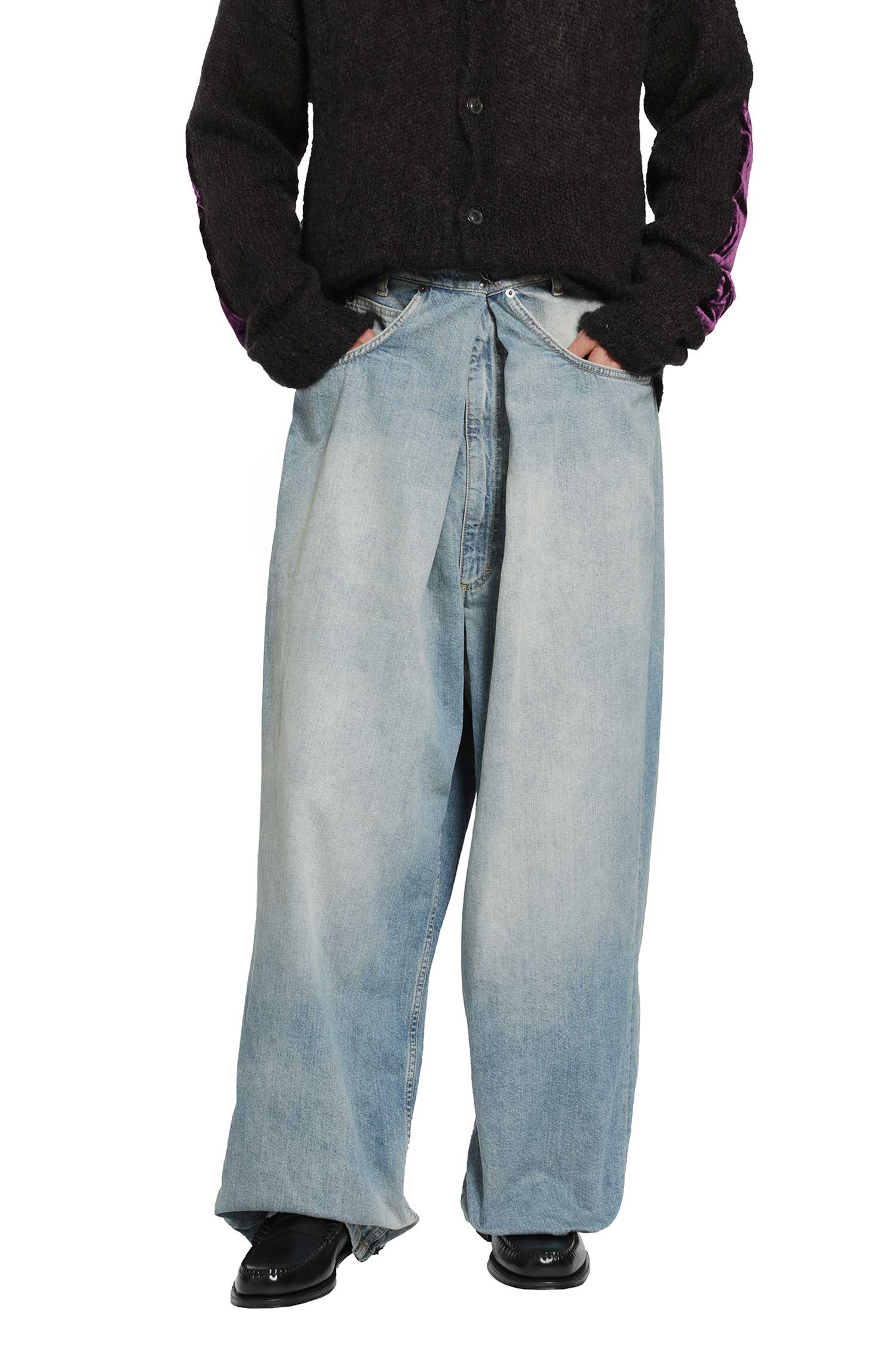 Maison Margiela Wrap Denim Trousers