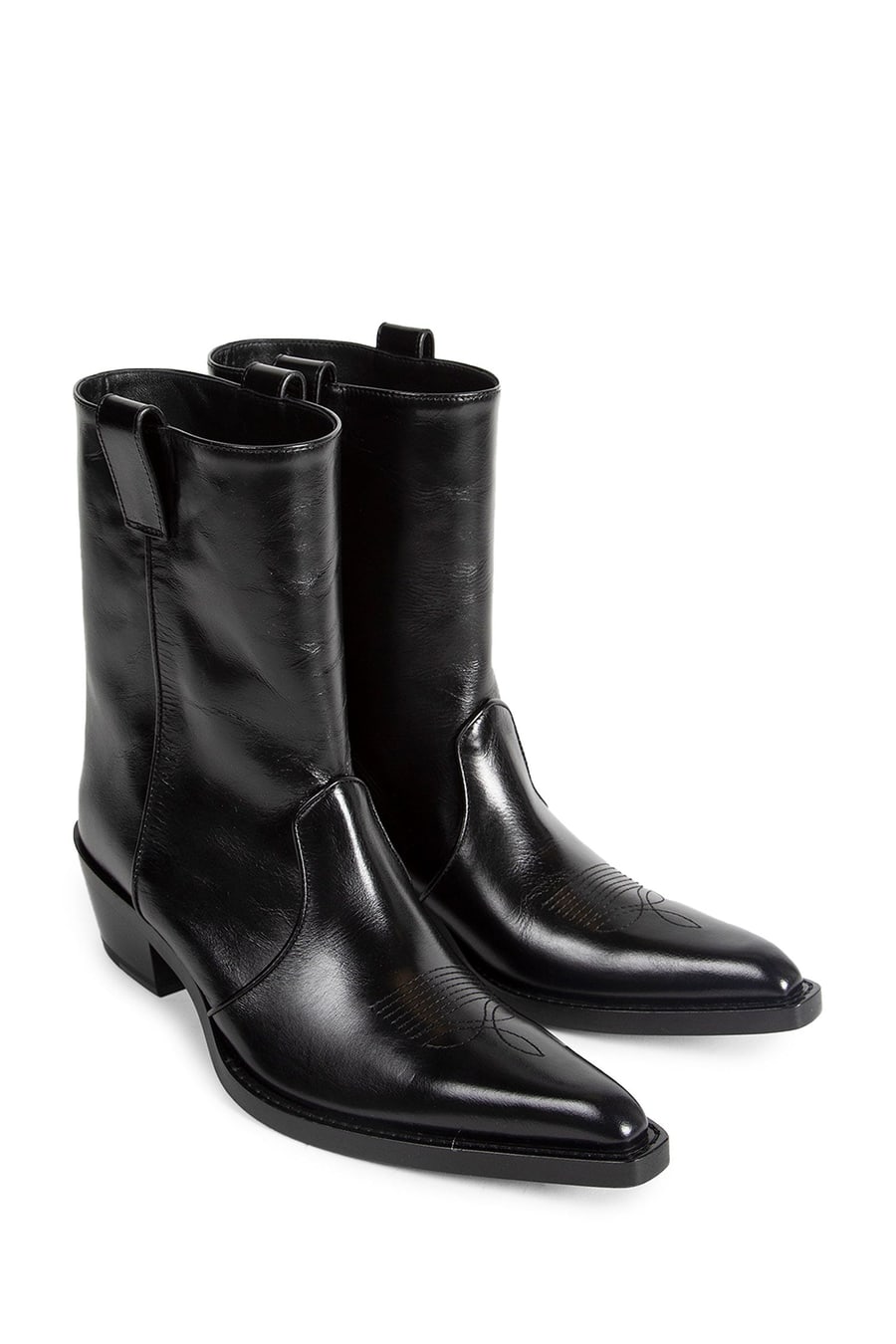 KHAITE Clive Ankle Boots, view 7