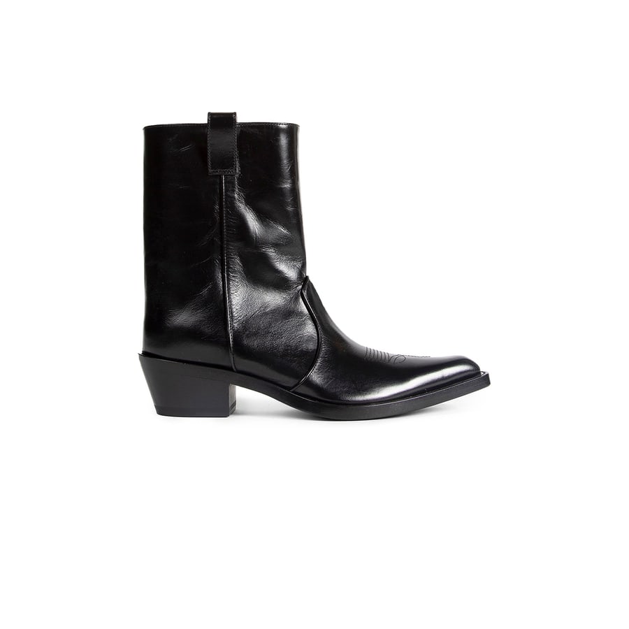 KHAITE Clive Ankle Boots, view 8