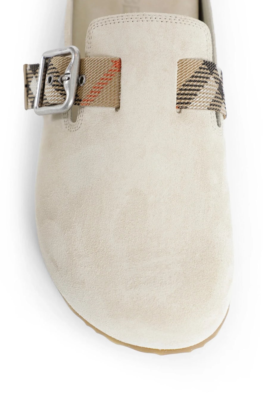 Burberry Suede Urchin Clogs, view 5