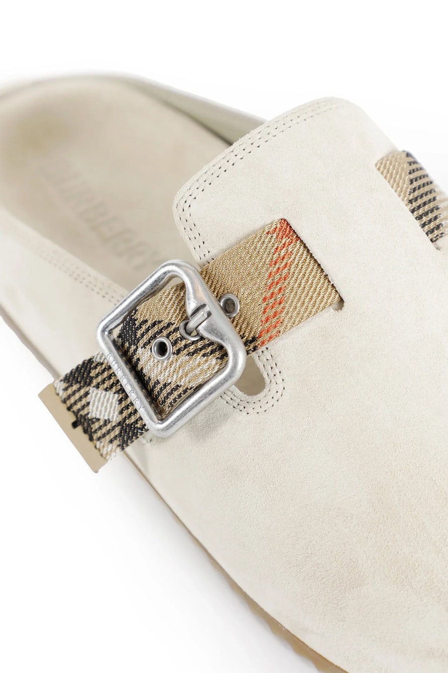 Burberry Suede Urchin Clogs, view 6
