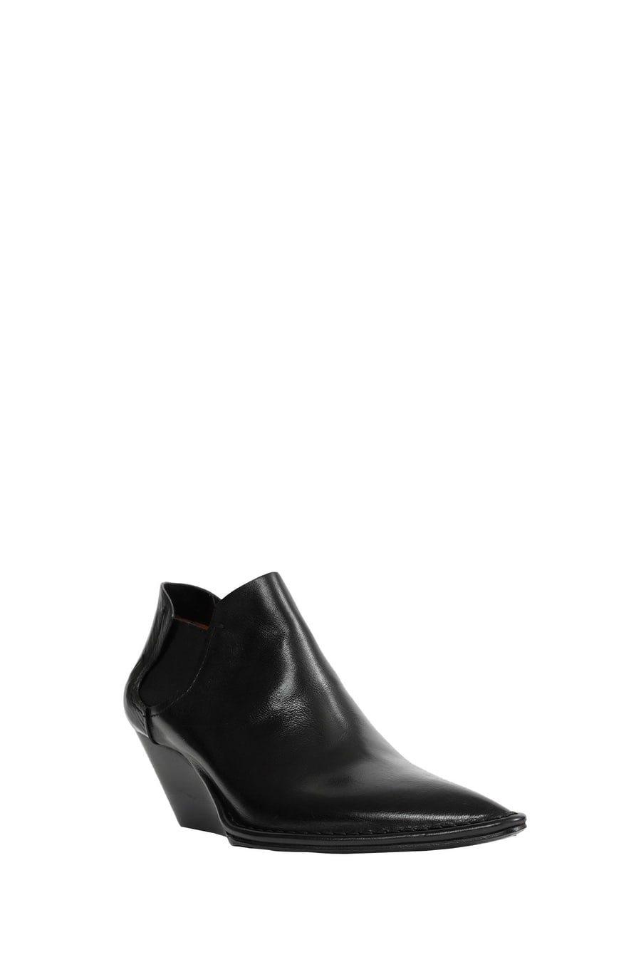 CAPASA Low-cut Leather Ankle Boots, view 2
