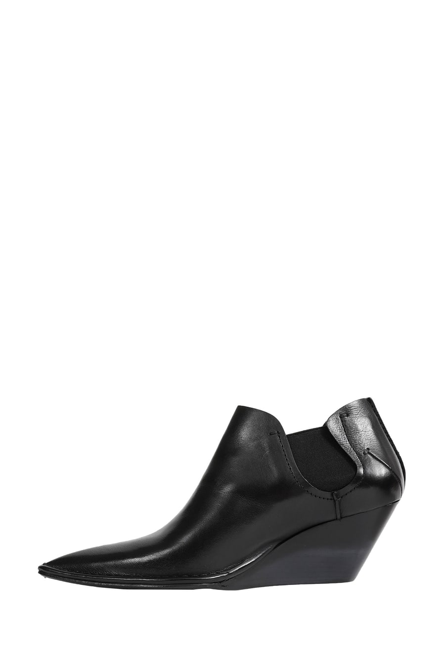 CAPASA Low-cut Leather Ankle Boots, view 4