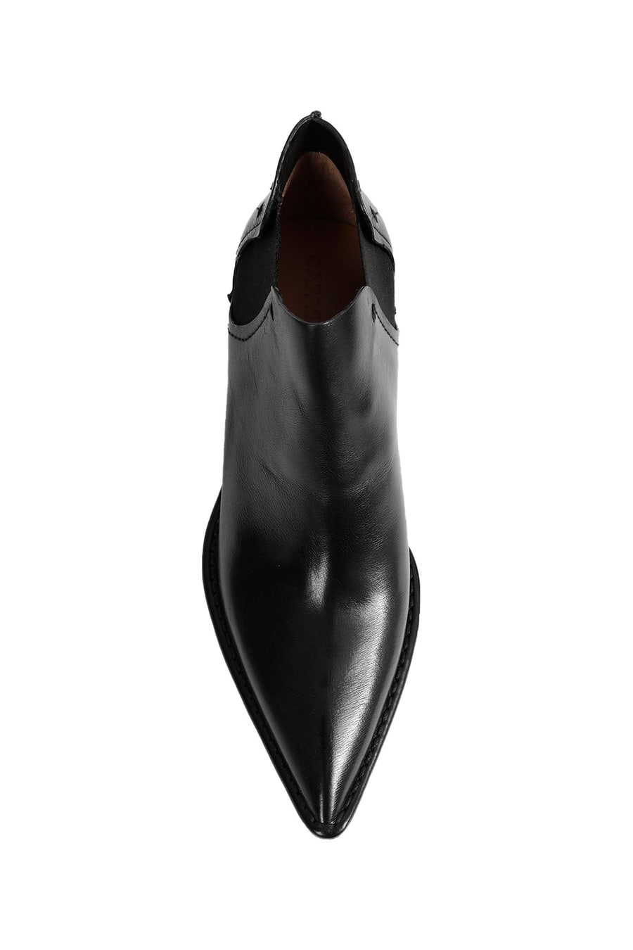 CAPASA Low-cut Leather Ankle Boots, view 5
