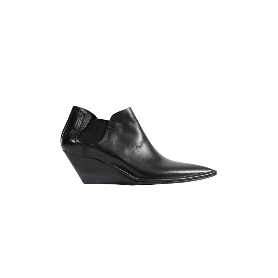 CAPASA Low-cut Leather Ankle Boots, view 8
