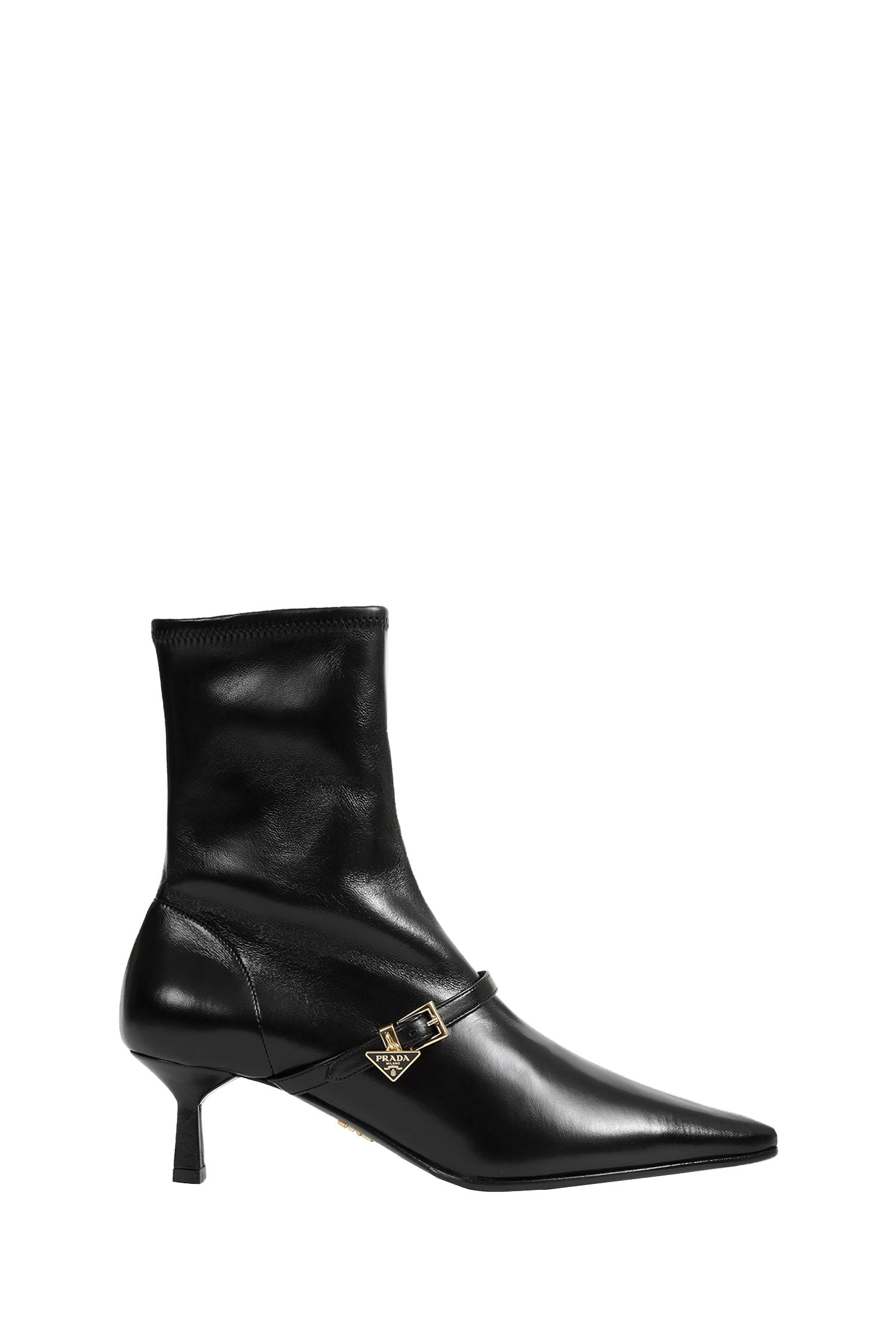 Prada Stretch Nappa Leather Ankle Boots