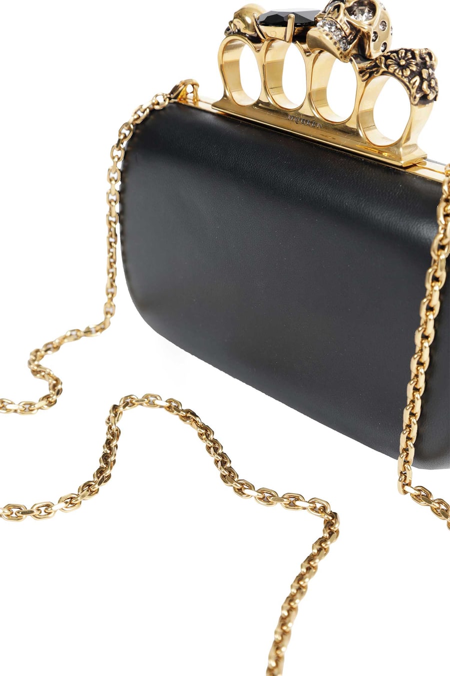 MCQUEEN Knuckle Clutch With Chain, view 4