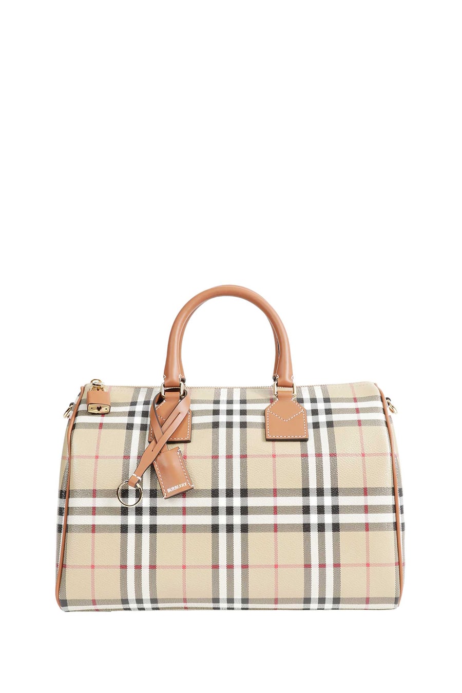 Burberry Medium Check Bowling Bag