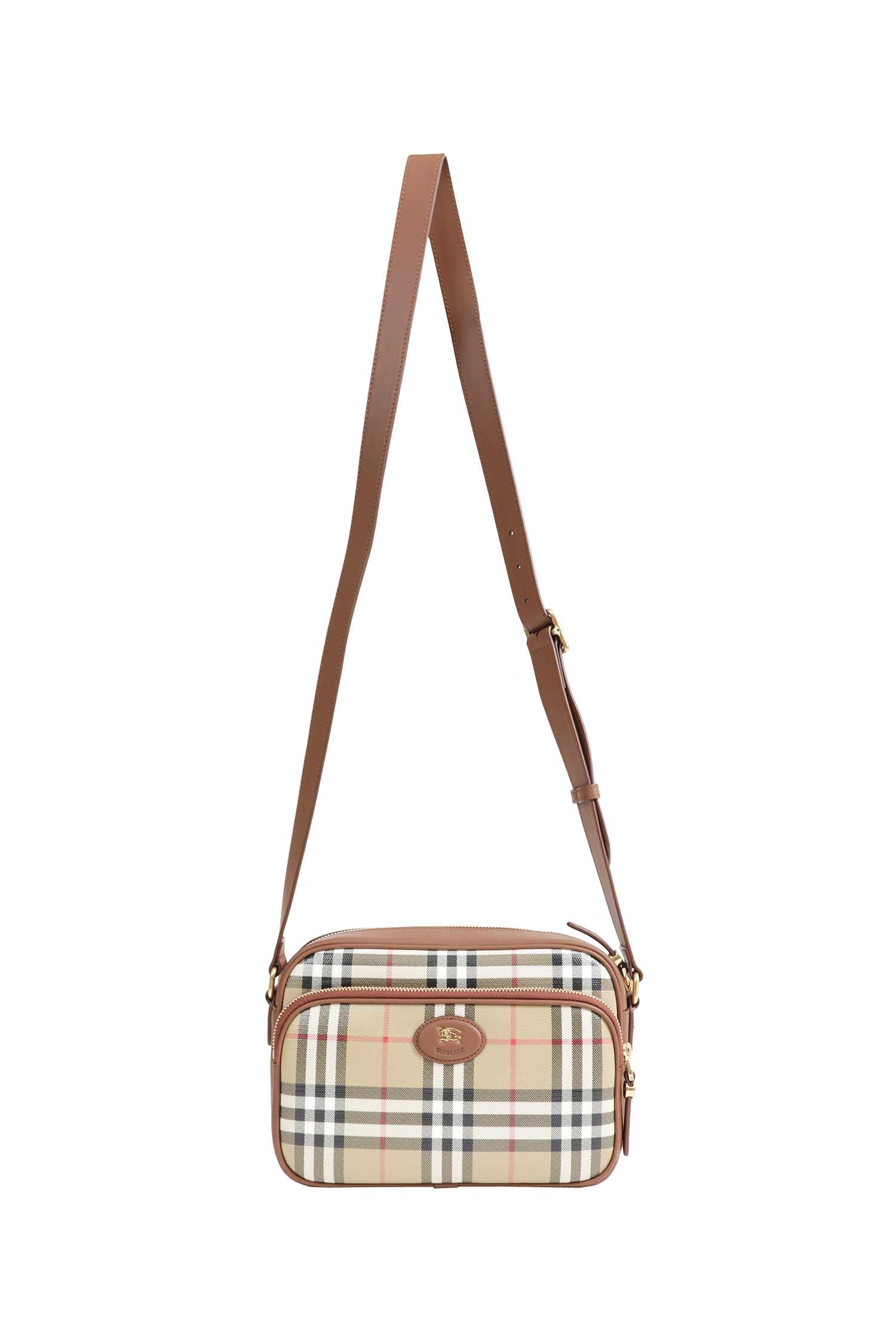 Burberry Check Pocket Crossbody Bag