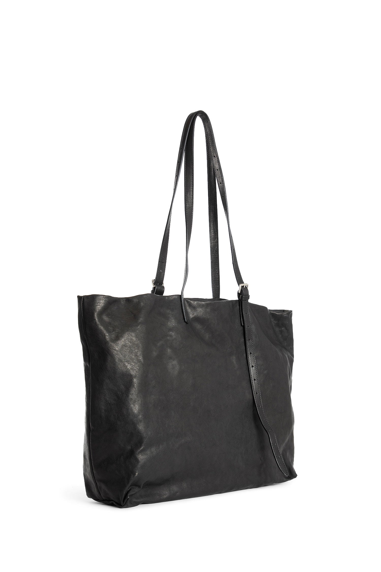 Ann Demeulemeester Bes Tote Bag in Vintage Lux Grained Leather, view 2