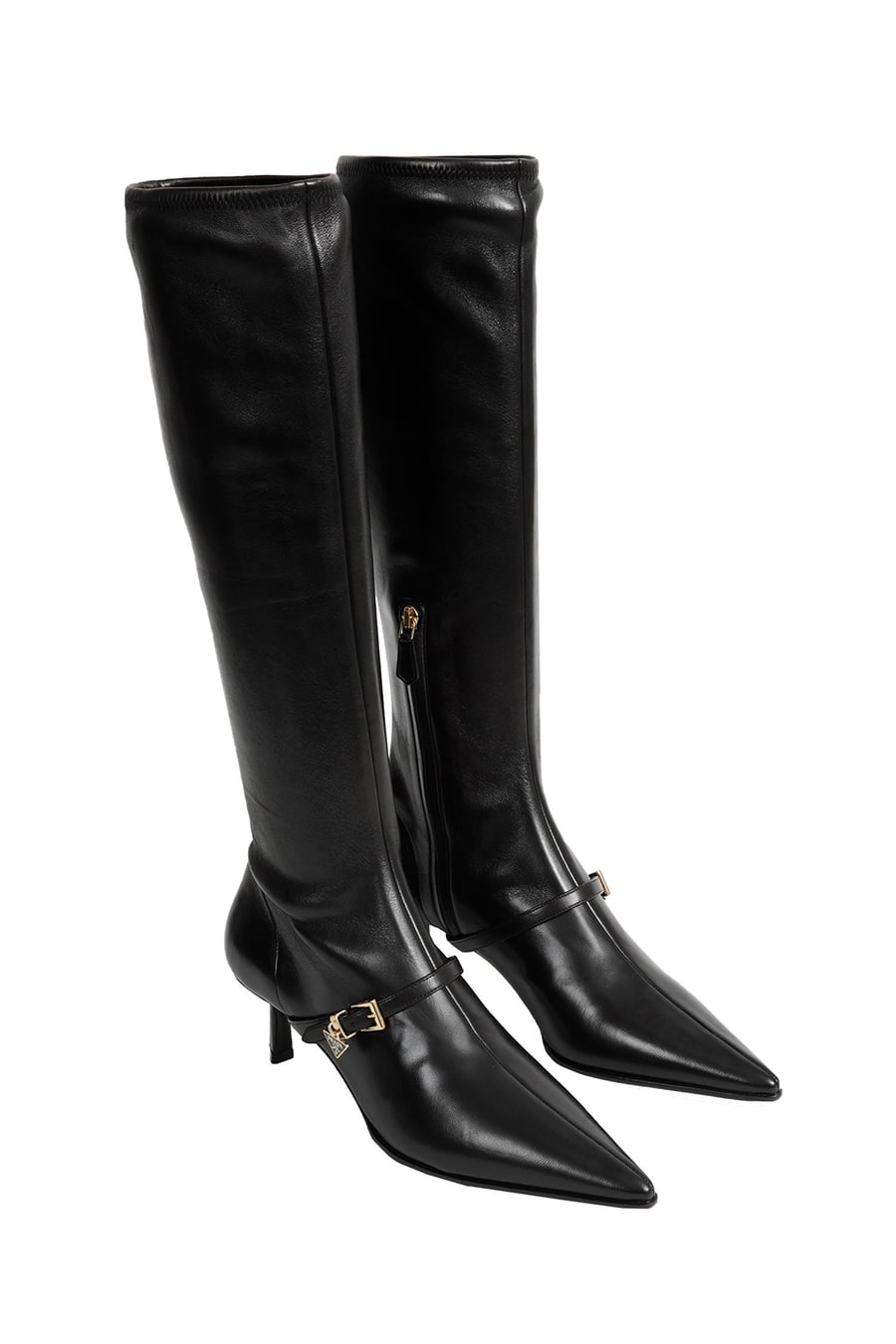 Prada Stretch Nappa Leather Boots, view 6