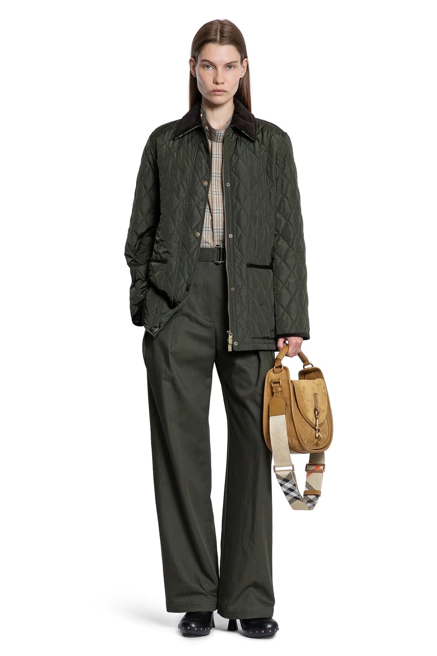 Burberry Quilted Nylon Jacket, view 5