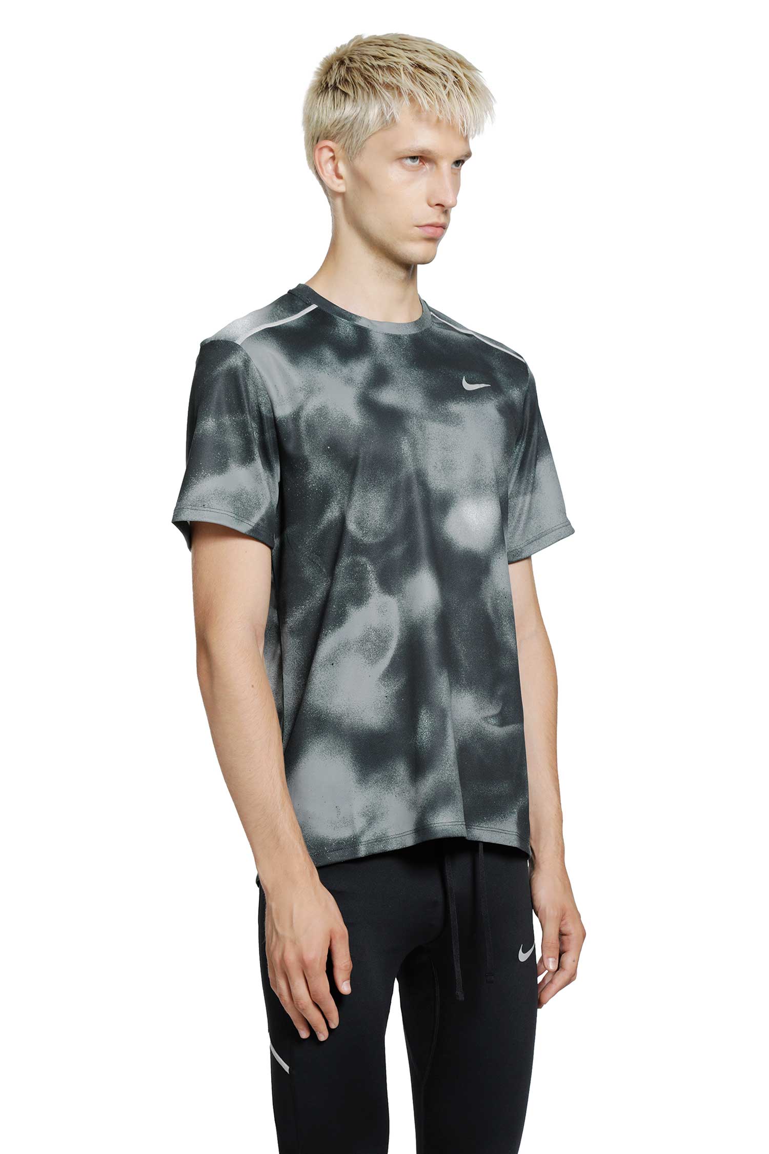 Nike Miler Dri-Fit Short Sleeve Running Top, view 2