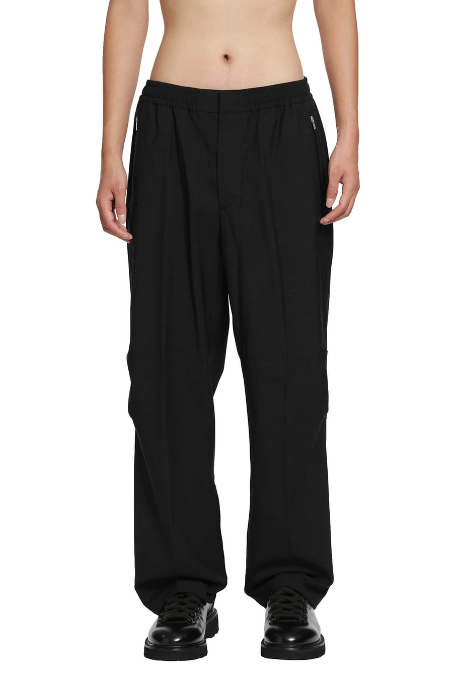 LAMINAR Nylon Wool Pants, view 2