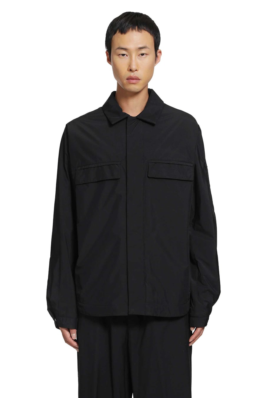 LAMINAR Coated Nylon Overshirt, view 2