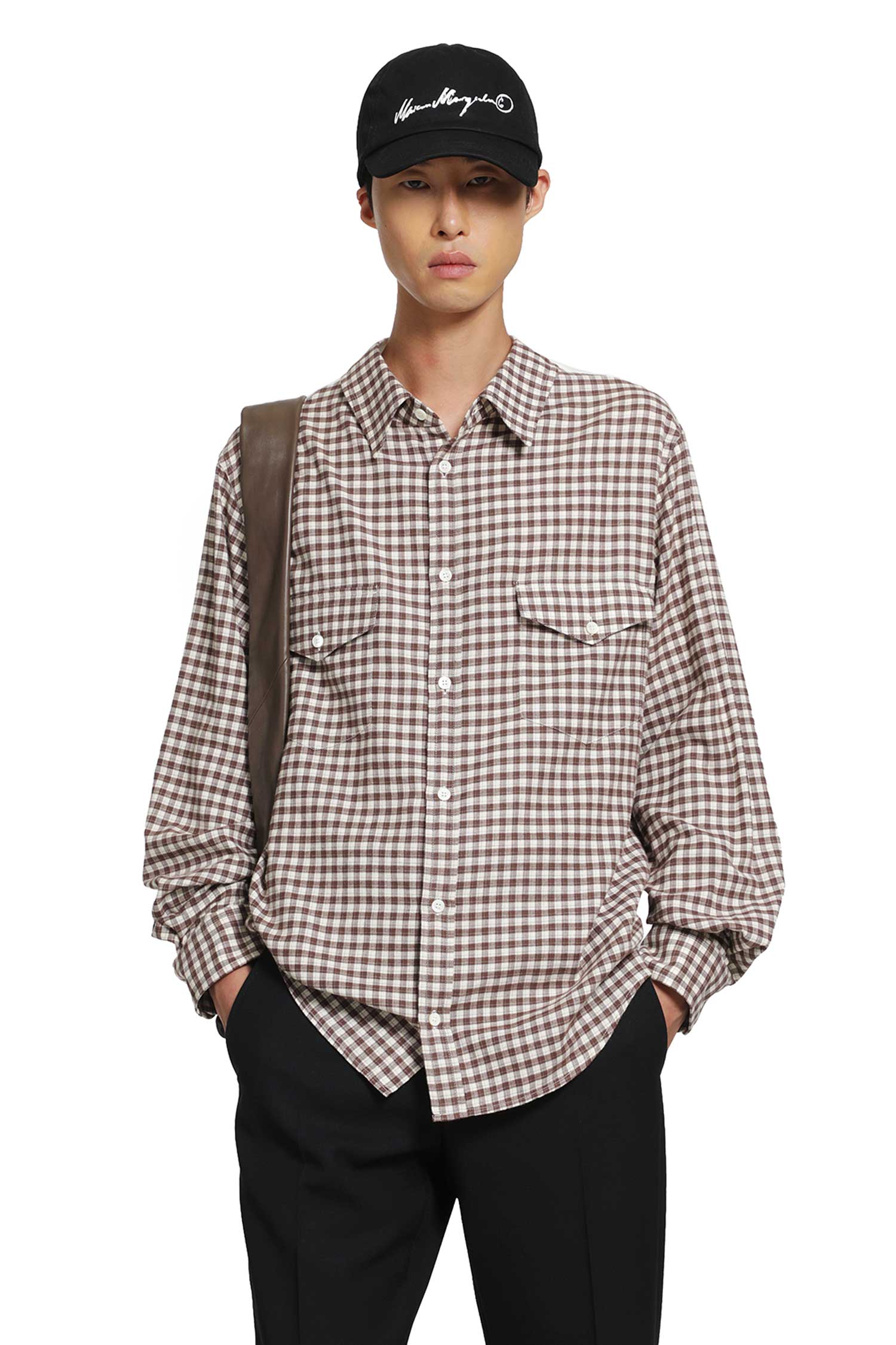 MM6 Maison Margiela Check Cotton Flannel Shirt