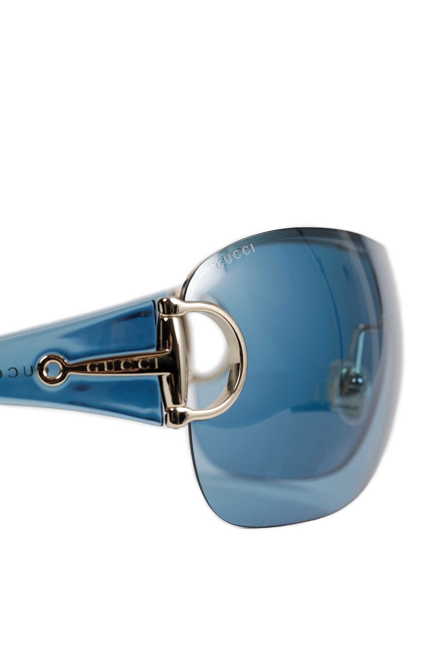 Gucci Frameless Mask Sunglasses, view 4