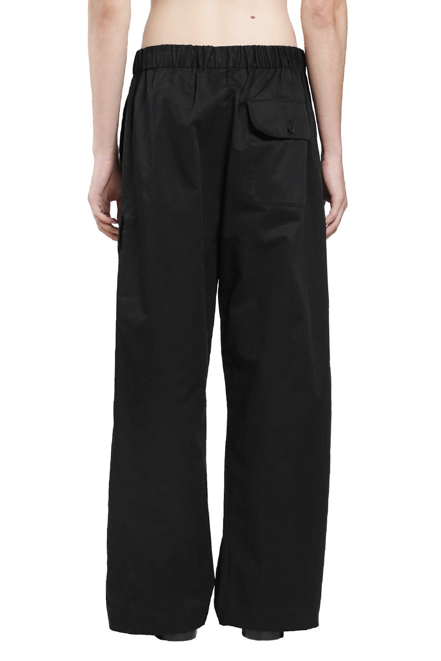 SIMONE ROCHA Drawstring Cargo Knee Pleat Trousers, view 4
