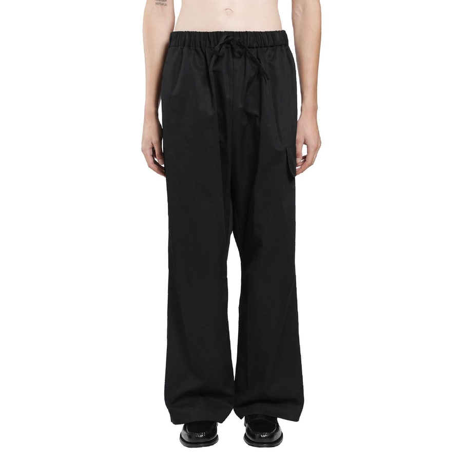SIMONE ROCHA Drawstring Cargo Knee Pleat Trousers, view 6