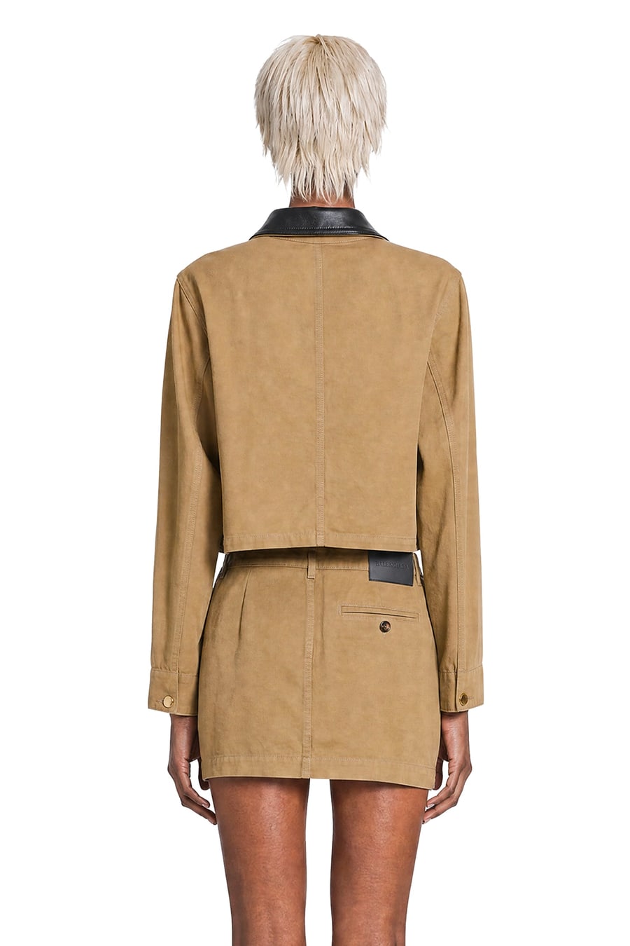 Balenciaga Cropped Workwear Jacket, view 4