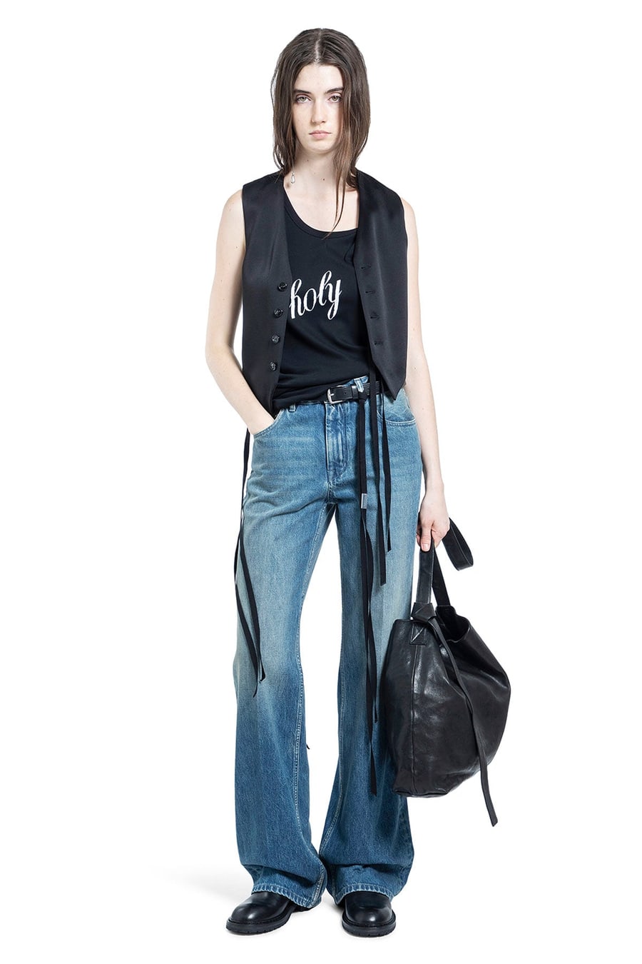 Ann Demeulemeester Vive 5 Pocket Jeans, view 5