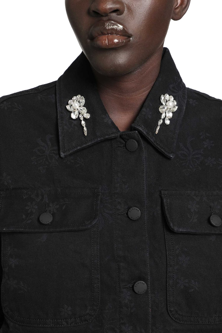 SIMONE ROCHA Cropped Utility Workwear Jacket, view 5