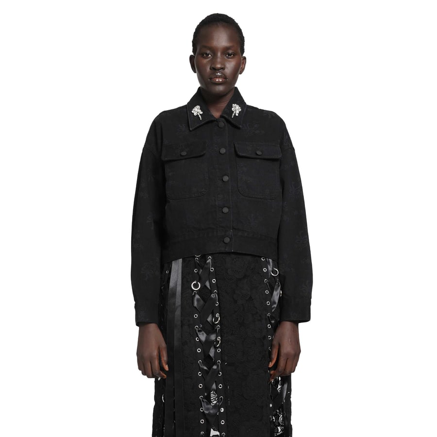 SIMONE ROCHA Cropped Utility Workwear Jacket, view 7