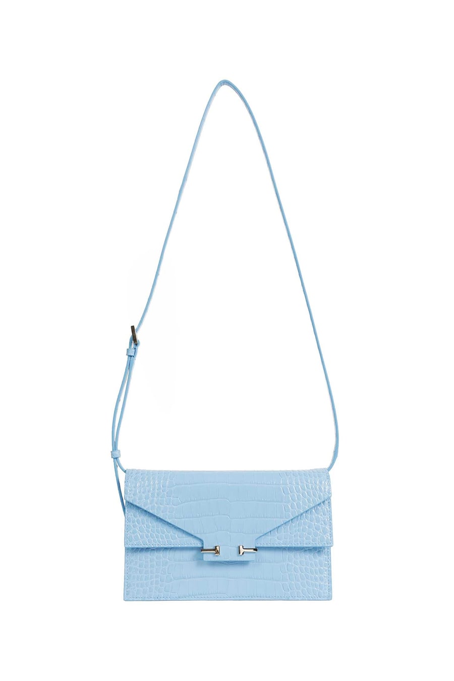 Tom Ford Printed Croc Aube Shoulder basg