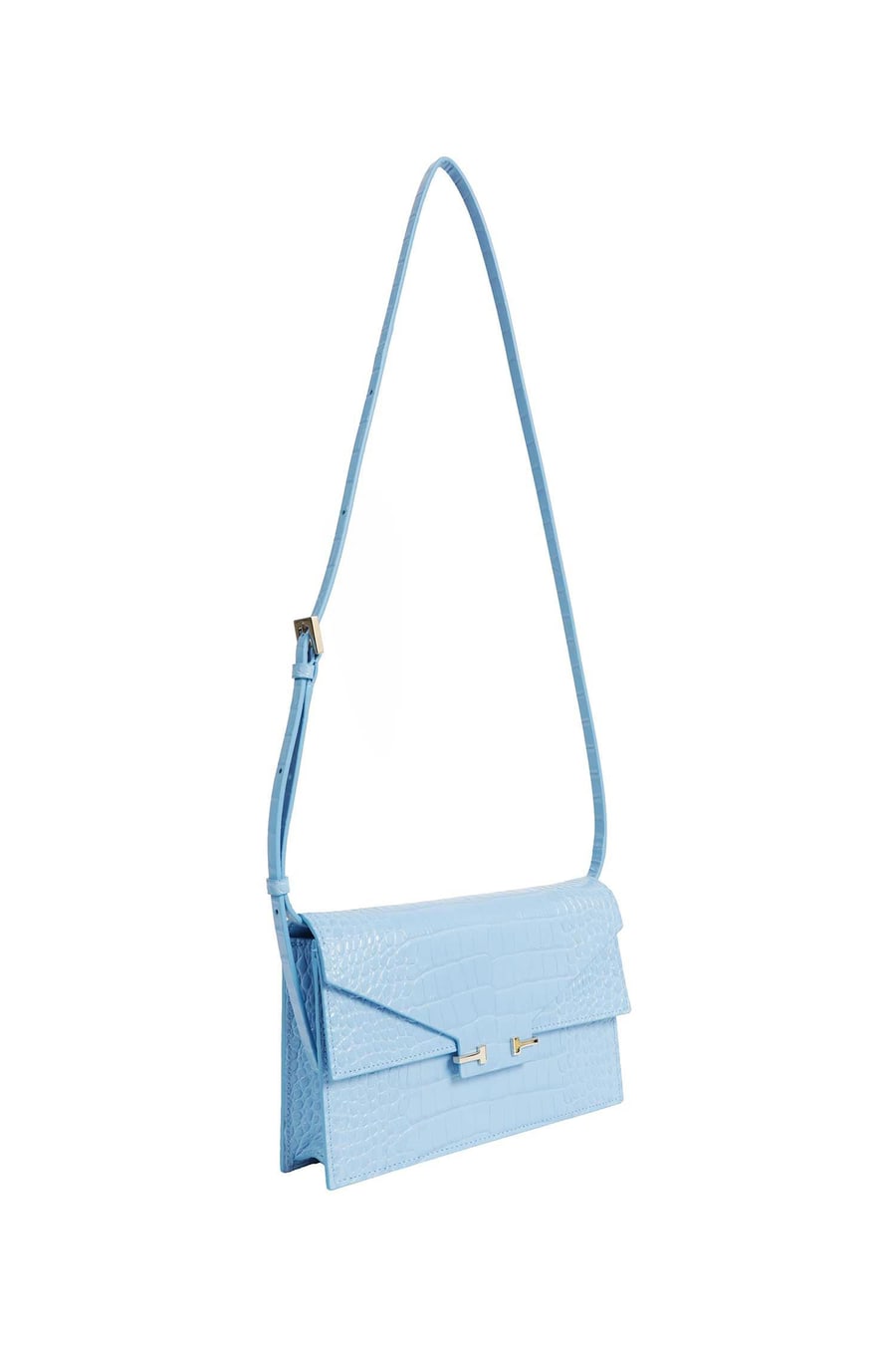 Tom Ford Printed Croc Aube Shoulder basg, view 2