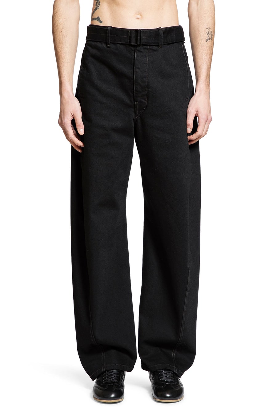 Lemaire Twisted Belted Pants, view 2