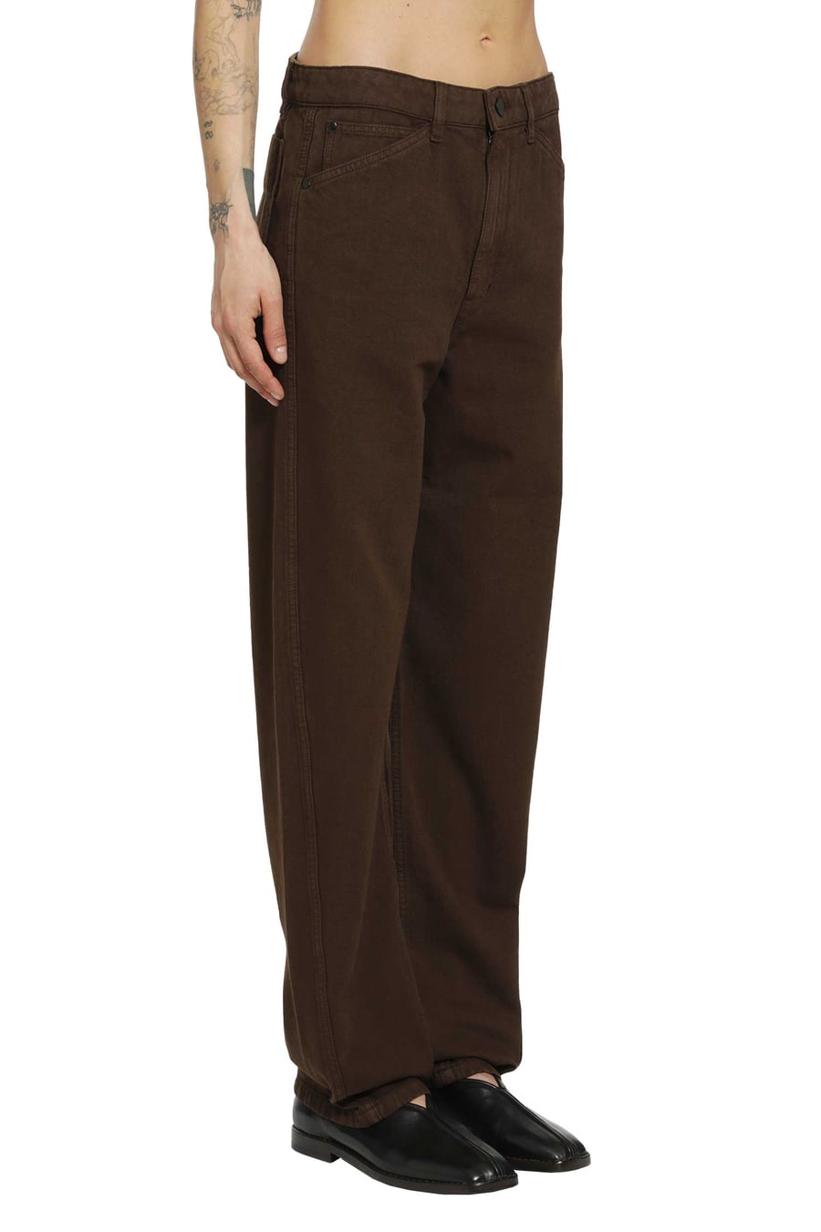 Lemaire 5 Pocket Twisted Pants, view 3
