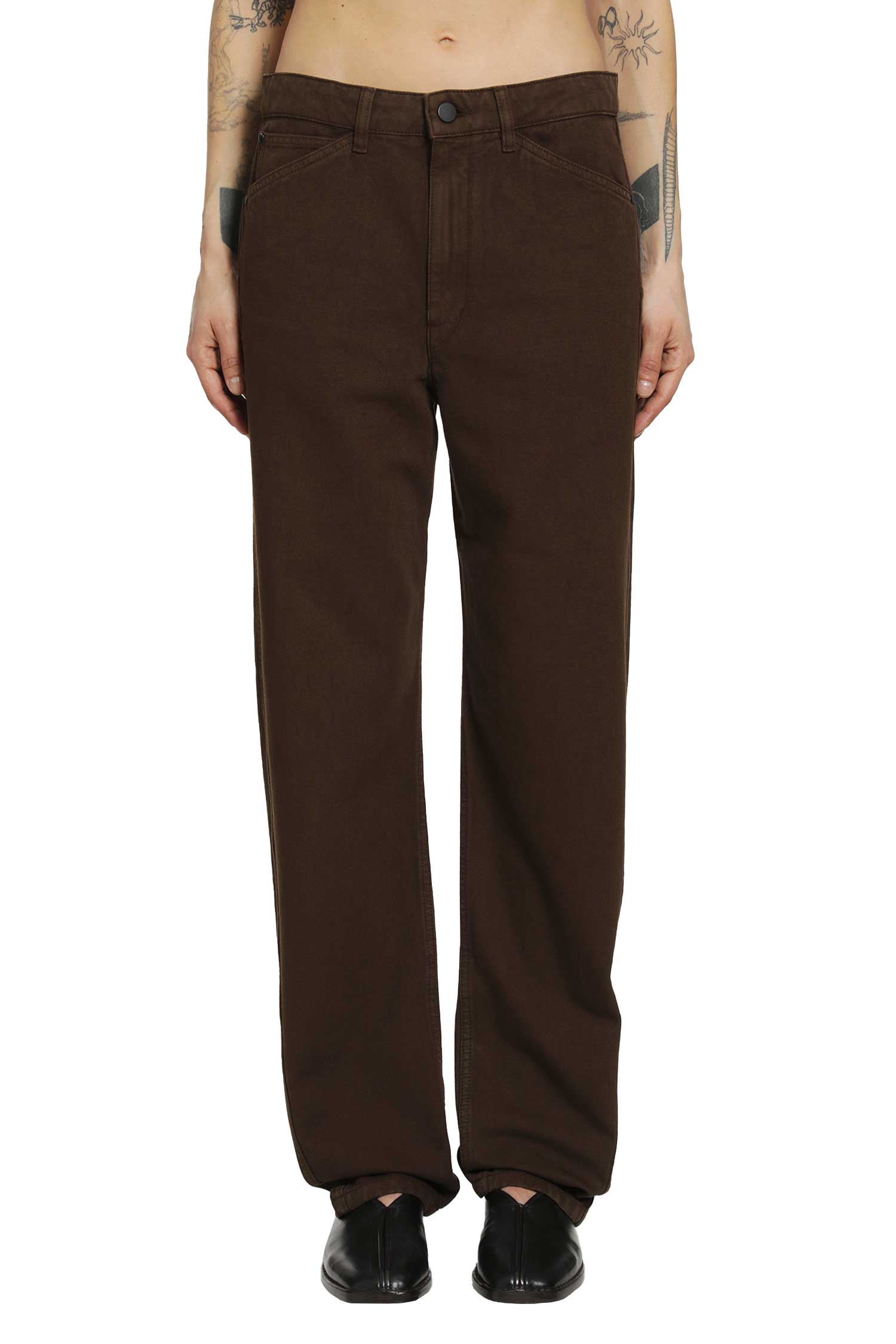Lemaire 5 Pocket Twisted Pants, view 2